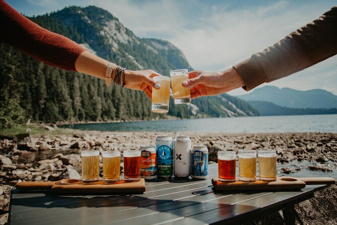 Backcountry Beer Tasting Heli-Tour & Landing (Depart SKY Hangar) - Craft beer with a mountain view