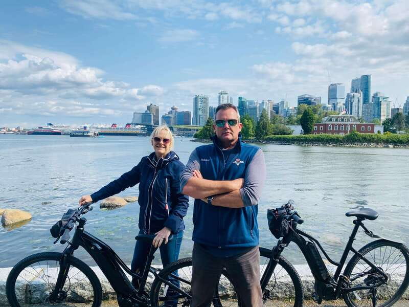 Bike and Hike Vancouver - A short hike adds a second kind of scenery
