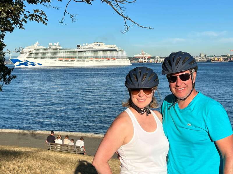 Bike and Hike Vancouver - Pickup makes the morning easier