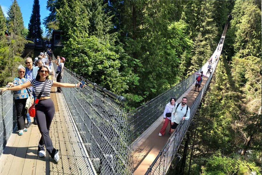 Capilano Br+Grouse Mtn+Dam+Lake&Hatcher/5in1/Small Group/Car - Grouse Mountain: bears, birds, and seasonal shows