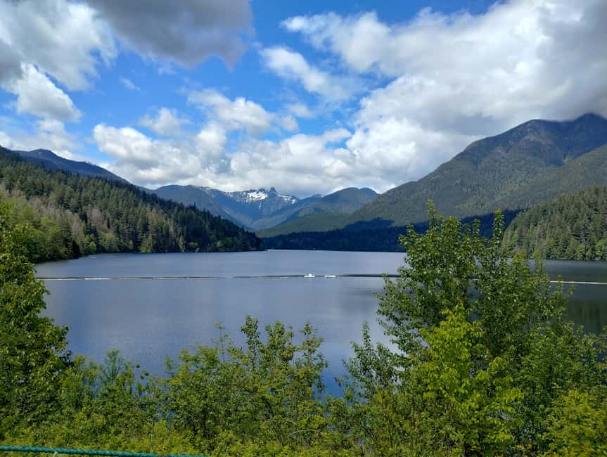 Capilano Br+Grouse Mtn+Dam+Lake&Hatcher/5in1/Small Group/Car - Capilano Lake and Cleveland Dam slow the pace