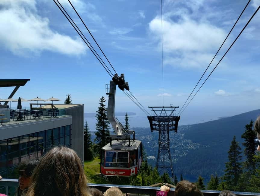 Capilano Br+Grouse Mtn+Dam+Lake&Hatcher/5in1/Small Group/Car - Crossing Capilano’s 137-metre suspension bridge