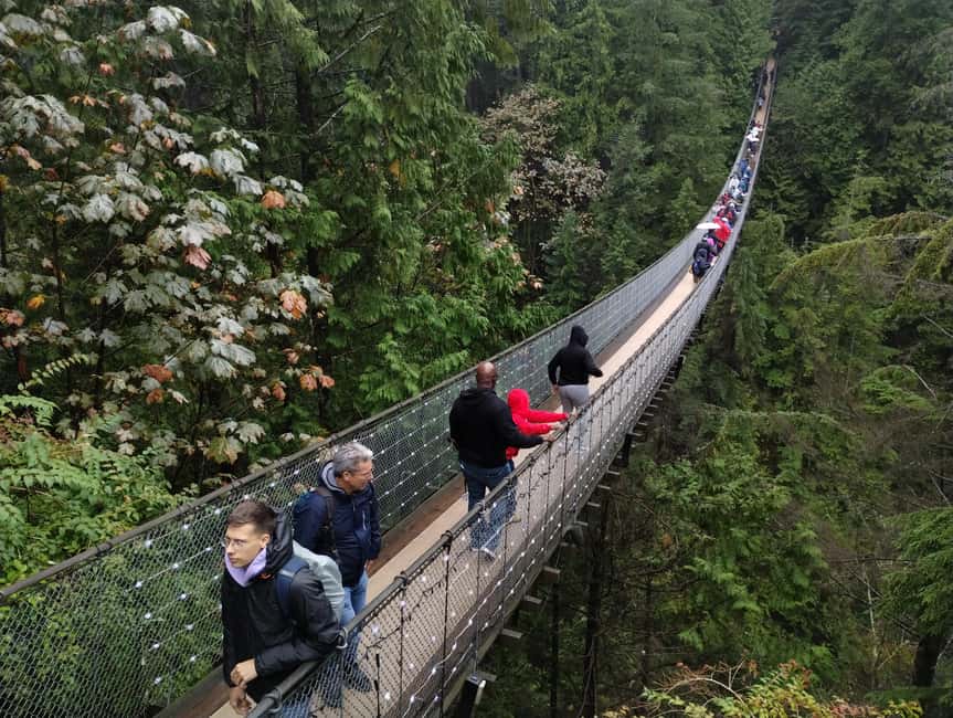 CAPILANO BR+GROUSE Mtn+STANLEY P+DAM+LAKE+HATCHERY/CAR/9in1 - Key points at a glance