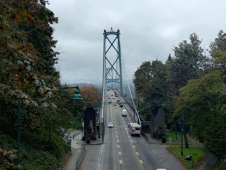 CAPILANO BR+GROUSE Mtn+STANLEY P+DAM+LAKE+HATCHERY/CAR/9in1 - Capilano Suspension Bridge is the main attraction