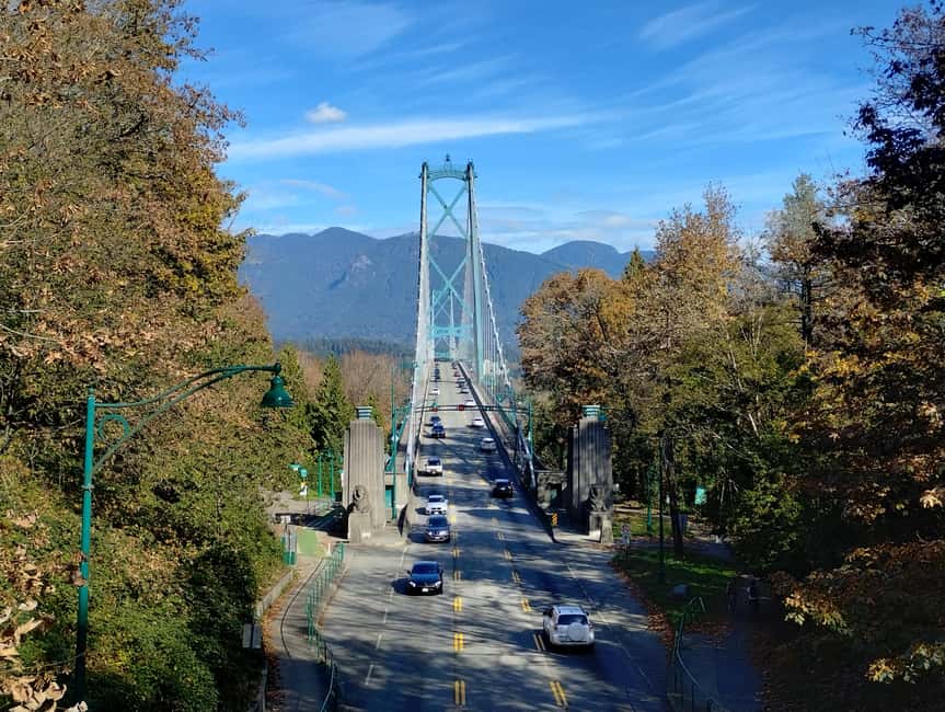Capilano Suspension Br+Lake+Dam+Hachery/4in1/CAR/Small GROUP - Cliffwalk and Treetops Adventure