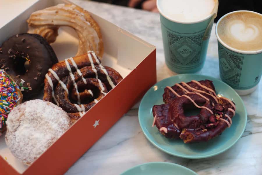 Downtown Vancouver Donut Adventure by Underground Donut Tour - Walking Bute Street and the waterfront