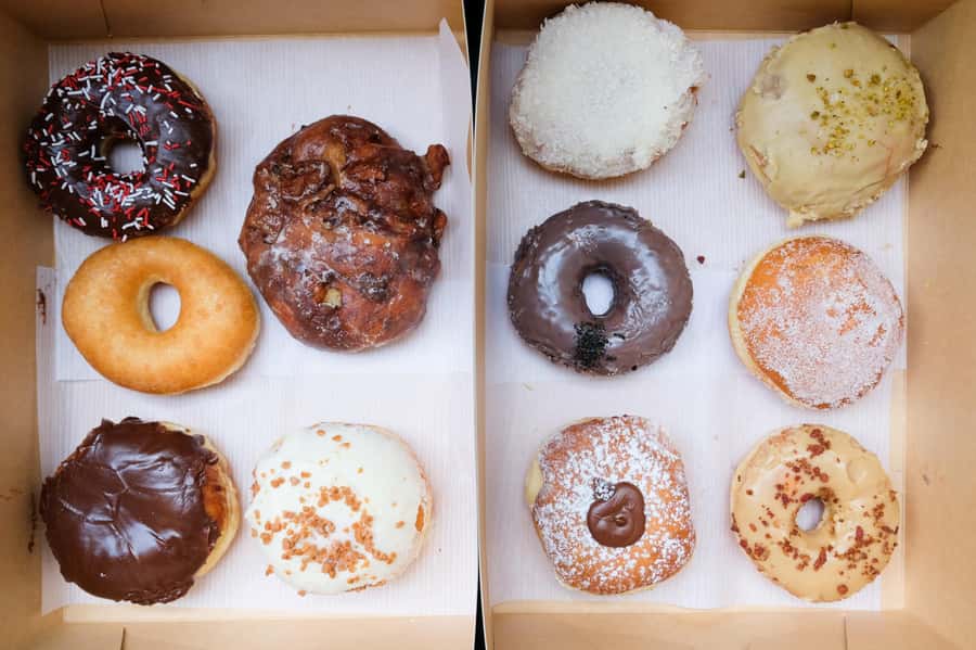 Downtown Vancouver Donut Adventure by Underground Donut Tour - Italian and Austrian flavors at Giovane Cafe