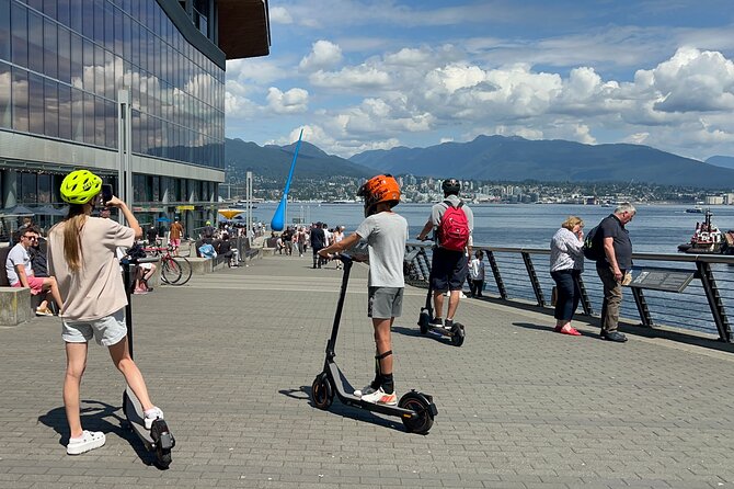 E-scooter & EUC guided tour to the secret spots in Vancouver - Stanley Park, the tour’s green centerpiece