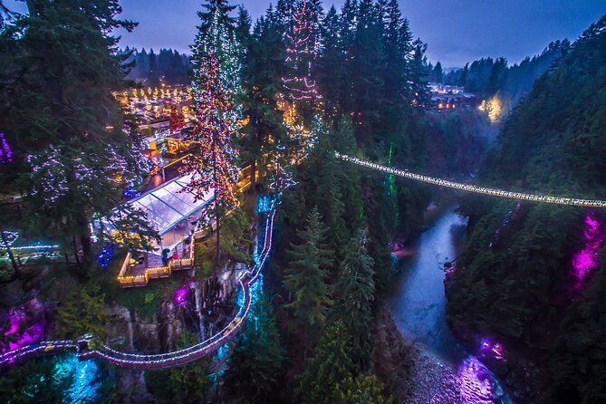 Explore Vancouver City & Capilano Suspension Bridge Canyon Lights - Key points to know before booking