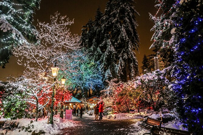 Explore Vancouver City & Capilano Suspension Bridge Canyon Lights - What you do inside Capilano Suspension Bridge Park