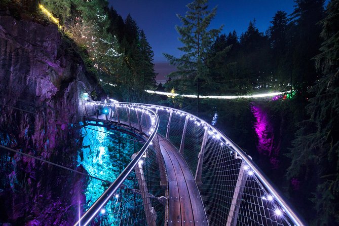Explore Vancouver City & Capilano Suspension Bridge Canyon Lights - Granville Island may be part of the routing
