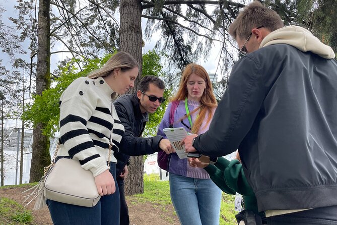 Foxtrail Scavenger Hunt - Amphibious Trail Vancouver - How the puzzle route works