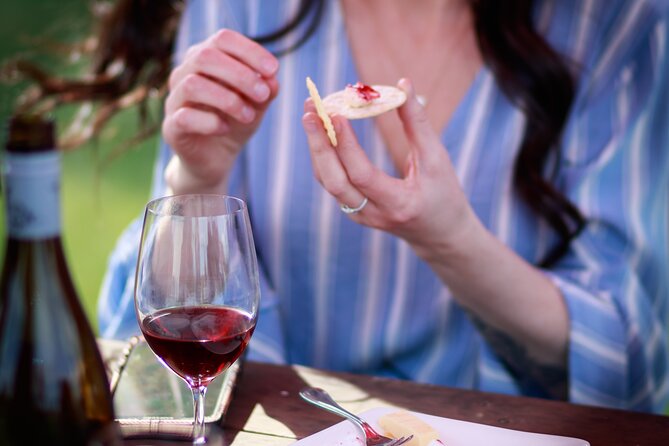 Fraser Valley & White Rock Premium Public Wine Tour - The charcuterie lunch gives the tastings some balance