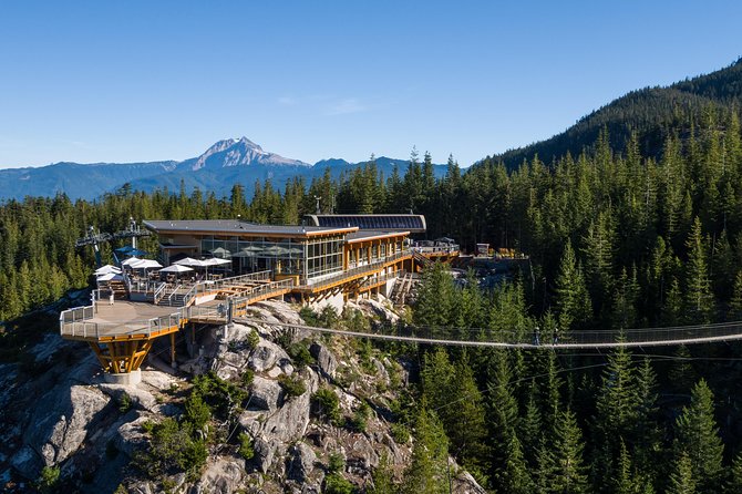From Vancouver: Whistler & Sea to Sky Gondola with Shannon Falls - Three hours in Whistler Village