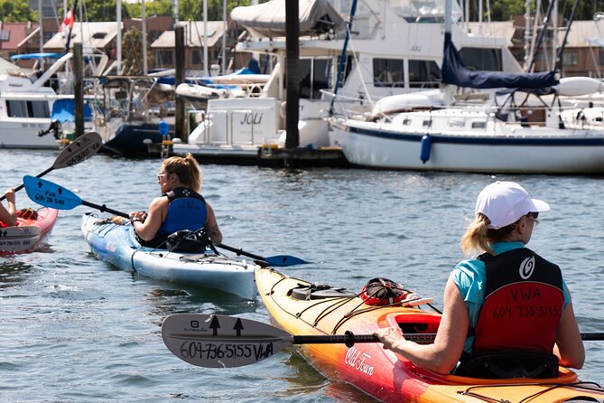 Granville Island Vancouver Kayak Tour with Coffee & Snacks (3hrs) - Instruction, pace, and group size