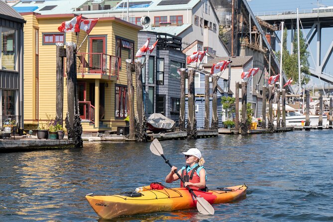 Granville Island Vancouver Kayak Tour with Coffee & Snacks (3hrs) - The English Bay coffee stop