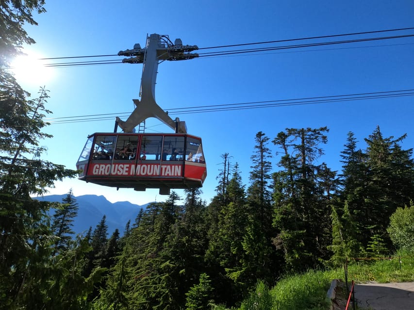 Grouse Mnt+StanleyPark+Hatchery+Cleveland Dam+LynnCanyonTOUR - What the guide and vehicle add