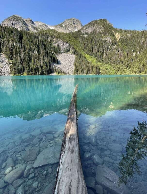 Joffre Lakes/ Hiking Day Trip - Lower Joffre Lake is the easy first reward