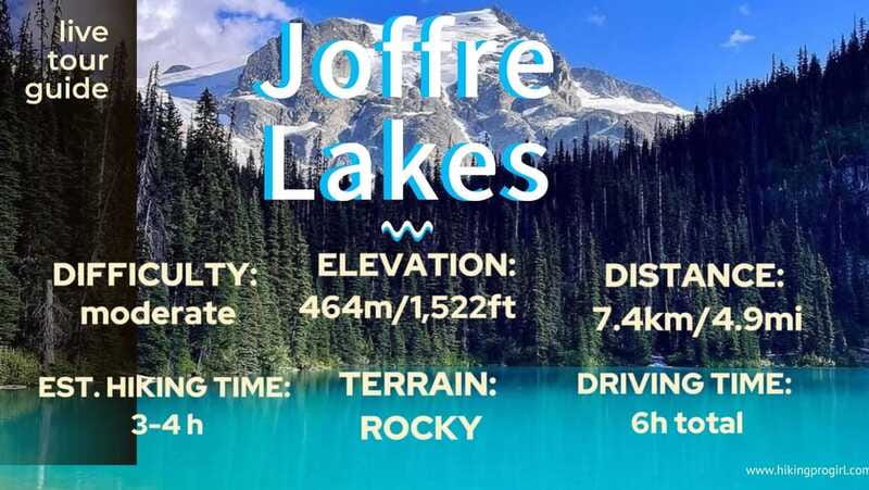 Joffre Lakes/ Hiking Day Trip - A small group changes the feel of the outing