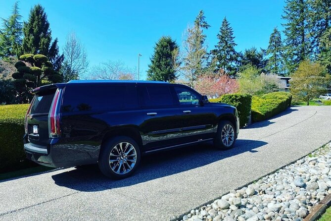 Private Transfer from Vancouver Hotel OR Port to Airport. - A private luxury vehicle for two