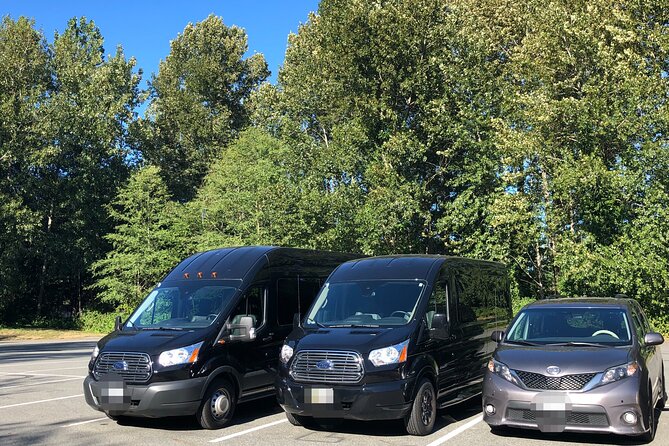 Private Transfer Whistler to/from Vancouver One Way - A closer look at the value of $373.39