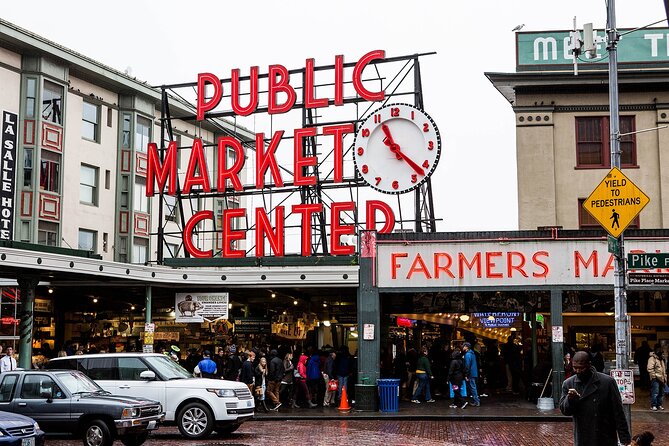 Seattle, Pike Place Market, The Spheres 1 Day Tour from Vancouver - Seattle Center: two major sights in about 90 minutes