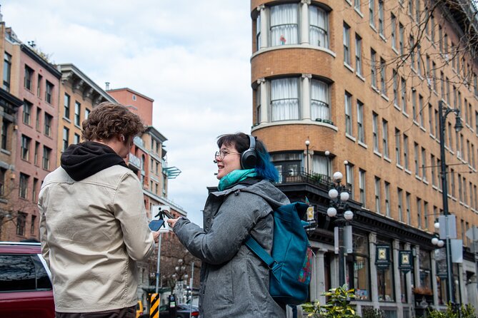 Self-Guided Smartphone Walking Tour of Gastown - The oldest operating pub and the Dominion Building