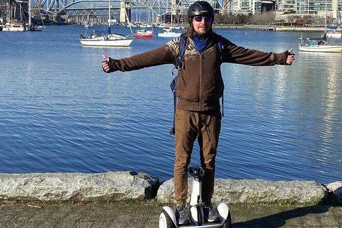 Small Group Segway tour to False Creek/English Bay - Granville Island and the changing shoreline