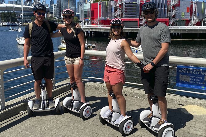 Small Group Segway tour to False Creek/English Bay - From Lost Lagoon toward Kitsilano Beach