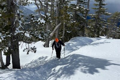Snowshoeing At The Top Of The Sea To Sky Gondola