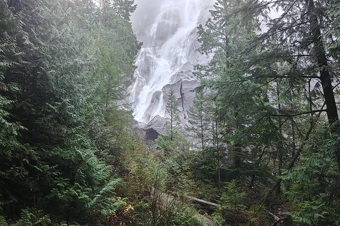 Squamish Howe Sound Explorer Private Tour - Shannon Falls gives the route a quick natural pause