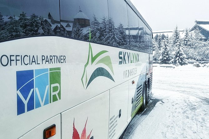 Squamish to-or-from Whistler by Bus (Single trip) - Ski gear, bikes, and family travel