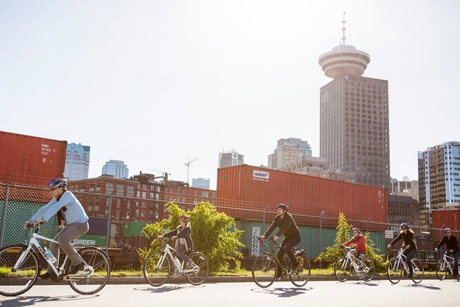 Stanley Park & Vancouver City Highlights 4 Hour Bike Tour 2 in 1 - Granville Island in 20 minutes