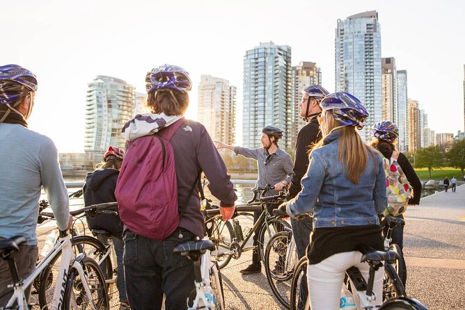 Stanley Park & Vancouver City Highlights 4 Hour Bike Tour 2 in 1 - Olympic Village and the south side of False Creek