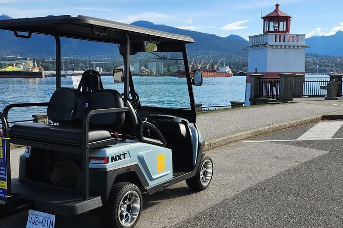 Street Legal Golf Cart Rentals in Vancouver - Granville Island adds food and browsing time