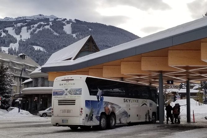 Vancouver Airport to-or-from Whistler by Express (One-Way) - Luggage, skis, snowboards, and the bicycle rule