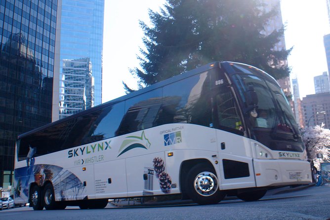Vancouver Airport to-or-from Whistler or Squamish by Bus (Single trip) - Arriving at Whistler Gateway Loop or Creekside