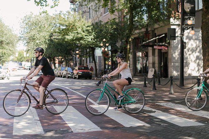 Vancouver Bike or Ebike Rental - Self Guided Map provided - Gastown, Vancouver’s oldest neighborhood