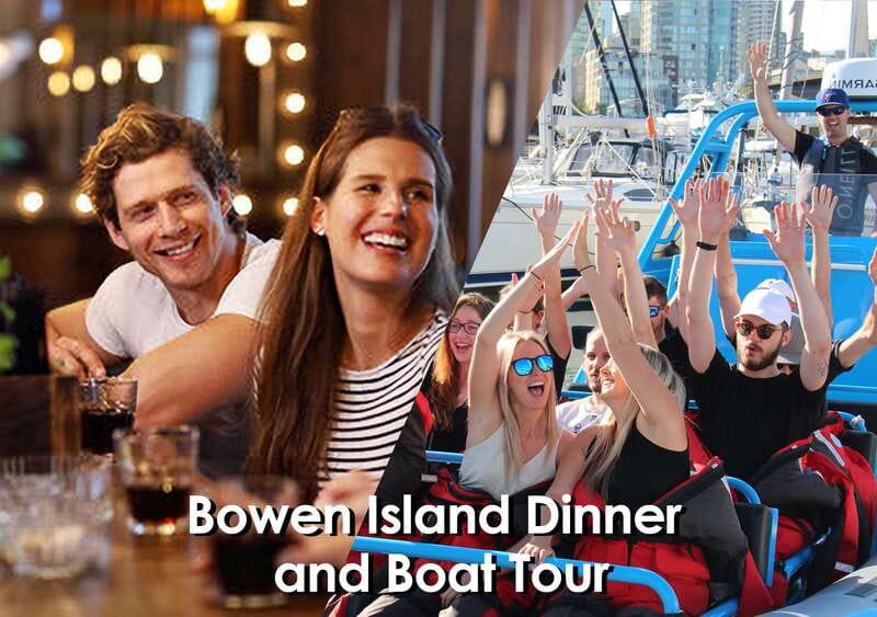 Vancouver: Bowen Island Boat Cruise with Dinner - Returning through Howe Sound at sunset