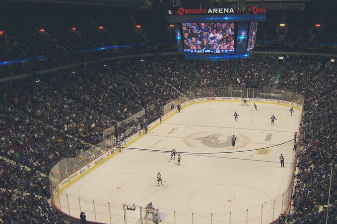 Vancouver Canucks Ice Hockey Game Ticket at Rogers Arena - Arriving at Rogers Arena near Vancouver’s waterfront