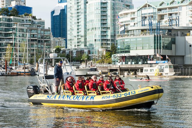 Vancouver City and Harbour Waterfront Sightseeing Boat Tour - Crossing Burrard Inlet at up to 55 km/h