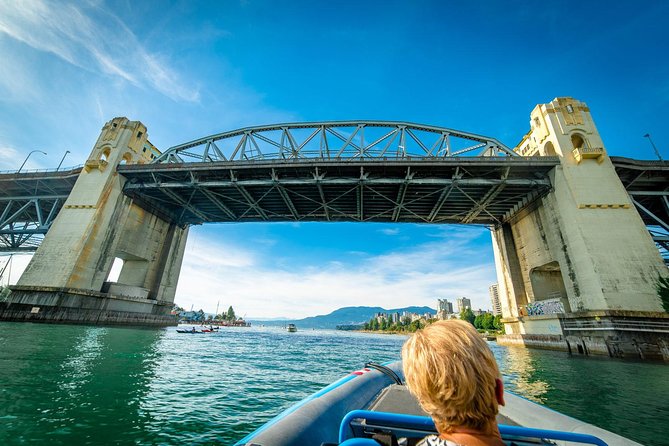 Vancouver City and Seal Colony Scenic Boat Tour - Lions Gate Bridge from below and beyond