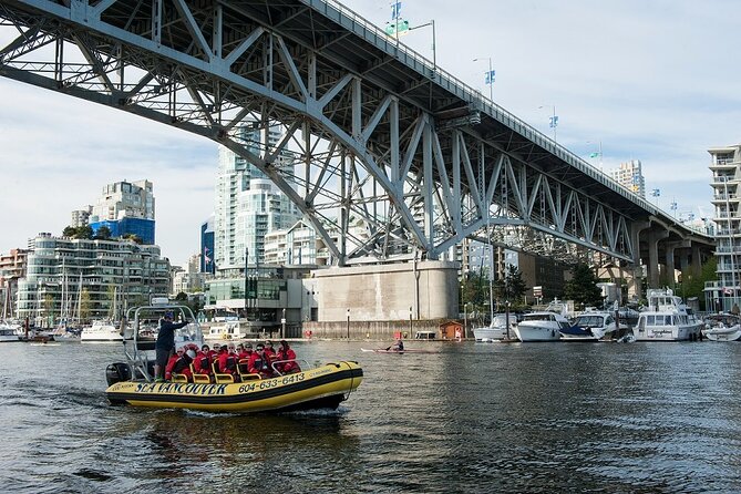 Vancouver City and Waterfall Waterfront Sightseeing Boat Tour - English Bay, False Creek, and Stanley Park
