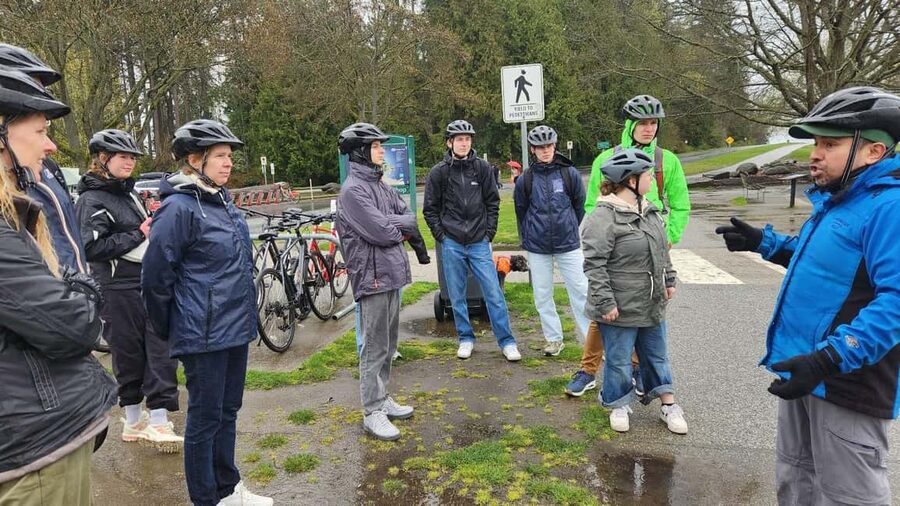 Vancouver: City Bike Tour | E-Bike Upgrade Avail. | 4-Hours - Olympic Village shows newer Vancouver