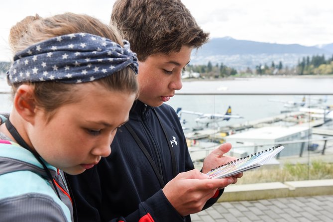 Vancouver City Sightseeing Adventure with Kids: Heroes & Villains - The Olympic Cauldron becomes part of the case