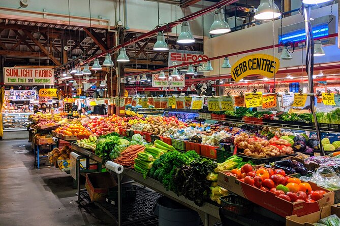Vancouver Cruise Transfers/ Pre & Post Cruise City Sightseeing Tour Private - Granville Island gives you time to browse