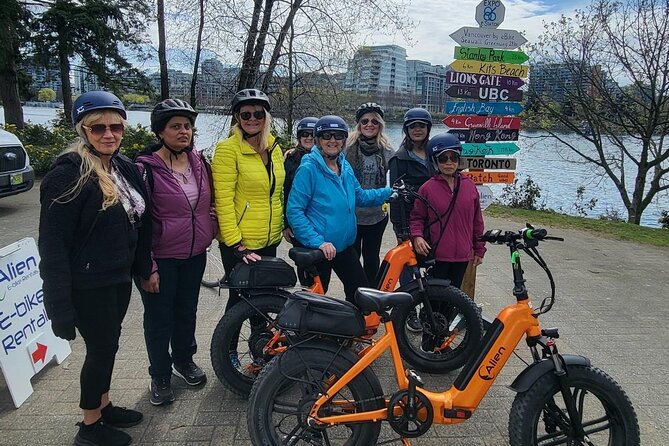 Vancouver E-Bike Rentals - Premium Seawall Bike Path Location - Why an e-bike works so well on Vancouver’s Seawall