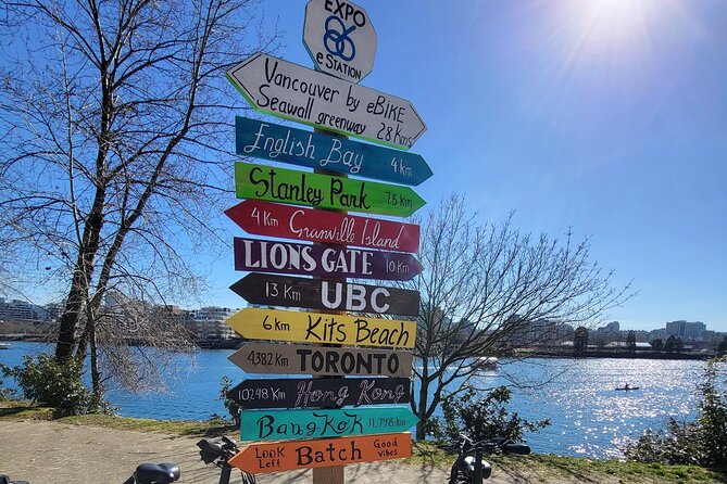 Vancouver E-Bike Rentals - Premium Seawall Bike Path Location - Granville Island and Olympic Village