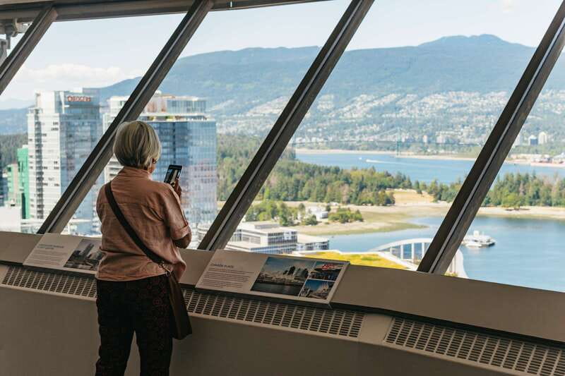 Vancouver: Entry Ticket for the Vancouver Lookout - The 40-second glass elevator ride