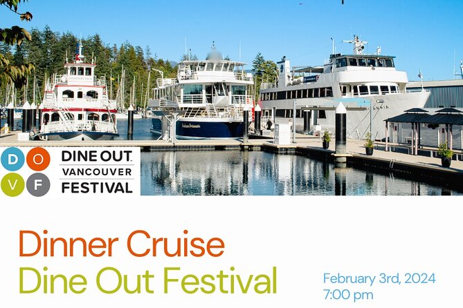 Vancouver Evening Dinner Cruise - A West Coast buffet, with a few qualifications